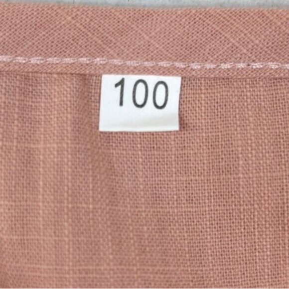 Girls Sleeveless Button-Front Romper With Bow Detail Size 3T - Picture 3 of 4